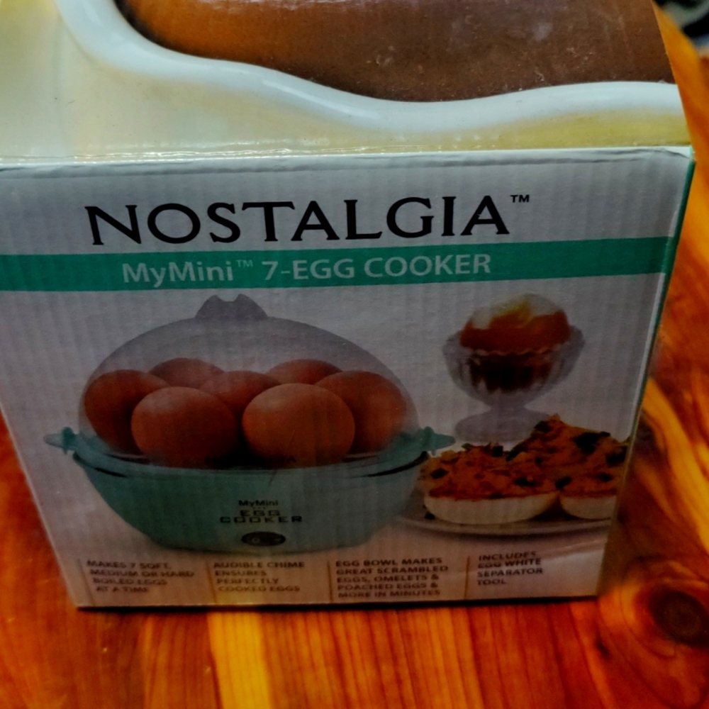 Nostalgia MyMini 7-egg Cooker NIB
